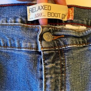 Levi's Relaxed 550 Boot Cut Blue Jeans. 14 L. Y2K